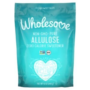 Wholesome Sweeteners, Allulose, Zero Calorie Sweetener, 12 oz (340 g)