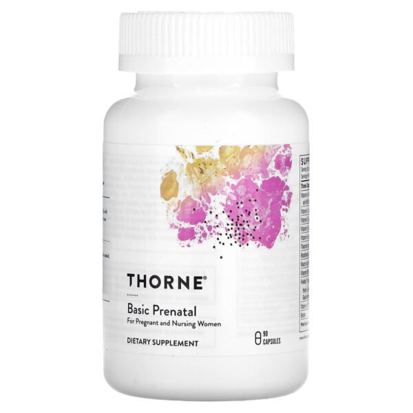 Thorne, Basic Prenatal, 90 Capsules